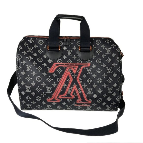 LOUIS VUITTON Monogram Ink Speedy Bandouliere 40 M43697 Hand bag - Picture 1 of 16